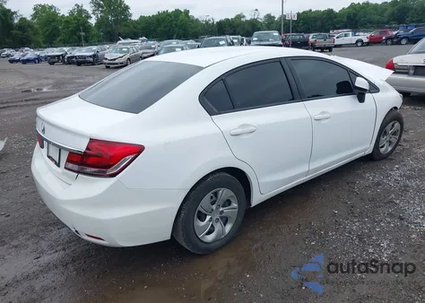2013 Honda Civic Lx из США, поврежденный, VIN 19XFB2F56DE002531